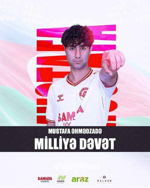 Futbolçumuz millinin heyətində Futbolçumuz millinin heyətində