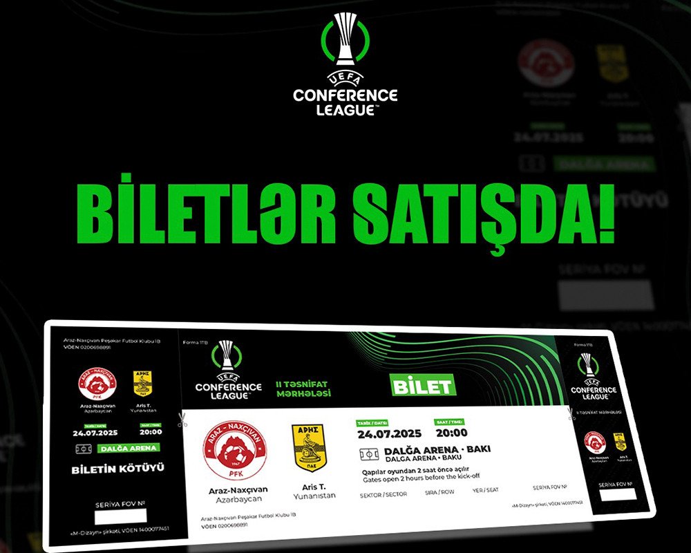 Biletlər satışda!
